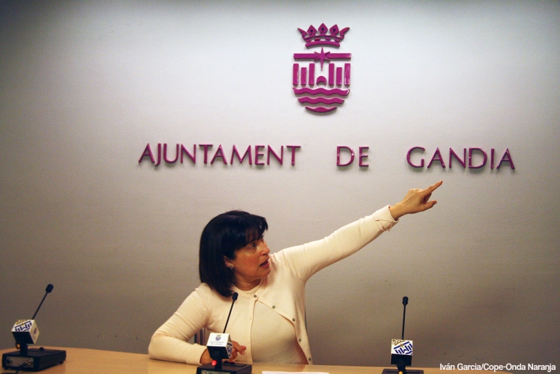 Gandia invierte el tráfico para acceder al Centro Histórico por unas obras