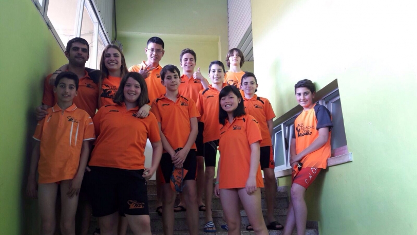Gran actuación de los alevines del Club Natació Oliva este fin de semana