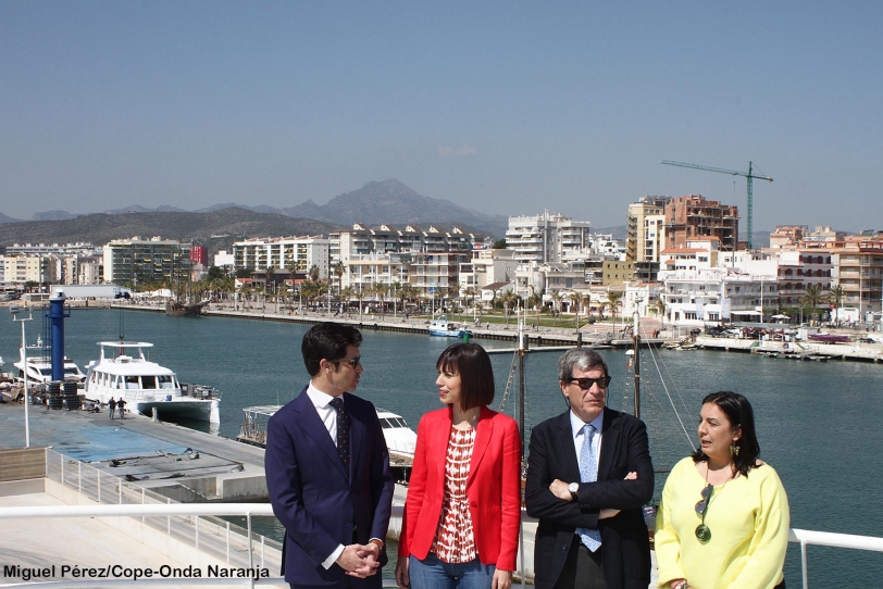 El ferri Gandia-Ibiza zarpa con un centenar de turistas inaugurando la línea