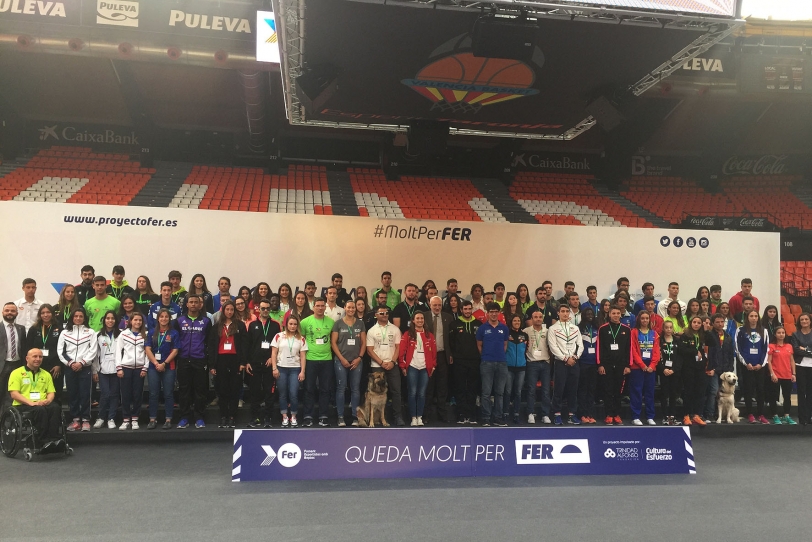 Nueve deportistas de la Safor han sido becados por el Proyecto FER