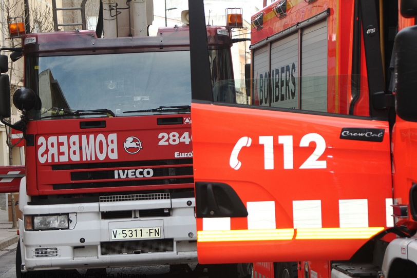 Rescatan a una mujer tras caer por un hueco de dos metros en Villalonga