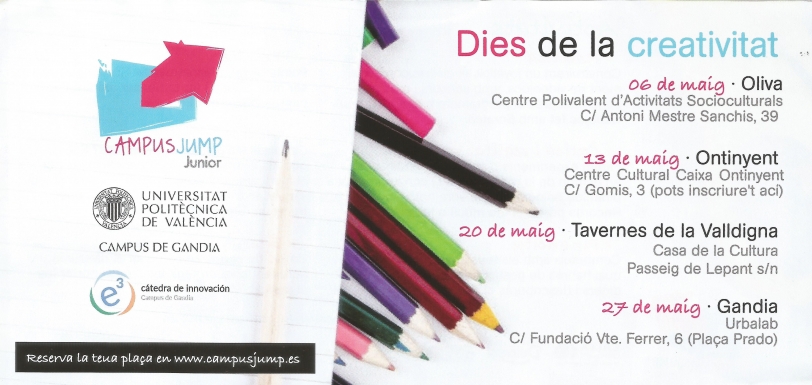 El Centre Polivalent de Oliva acoge la jornada del Día de la Creatividad