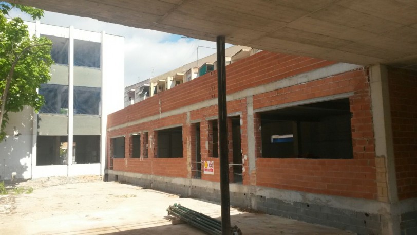El PP de Gandia denuncia la paralización de las obras del colegio Cervantes