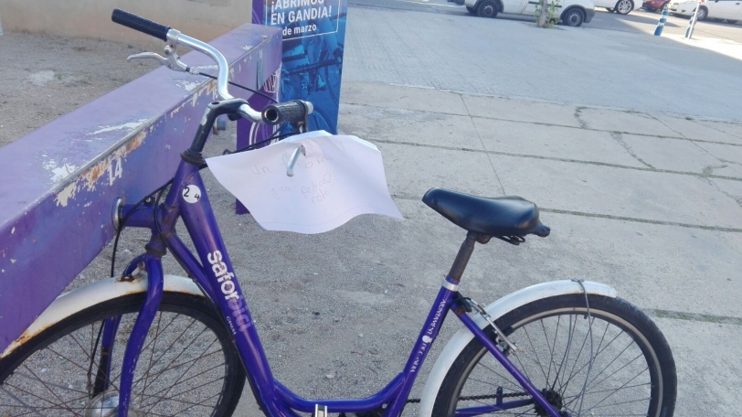 El PP de Gandia denuncia el deterioro del servicio de bicicletas