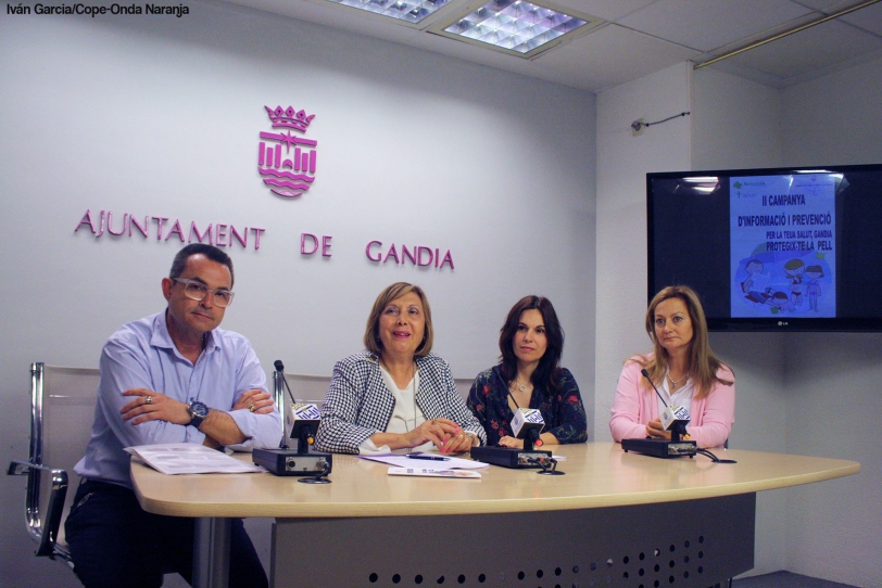 Concurso de dibujos infantiles contra el cáncer de piel en Gandia