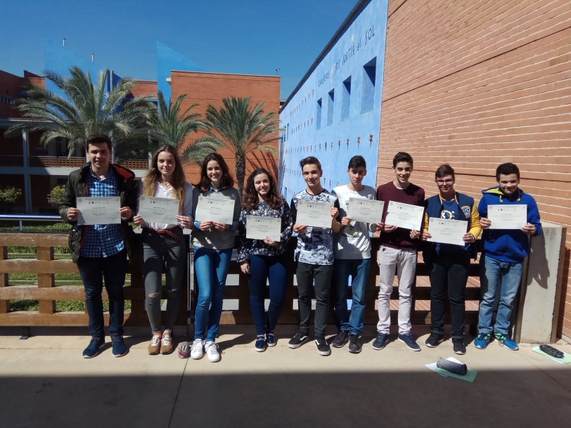 Escolapias Gandia gana el segundo puesto de la CV en pruebas de matemáticas