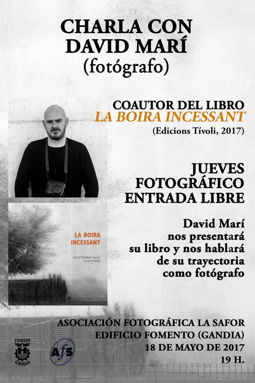 Presentación de La Boira Incessant de David Marí en los Jueves fotográficos