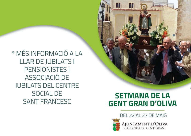 Se celebra la semana de los Jubilados y Pensionistas en Oliva