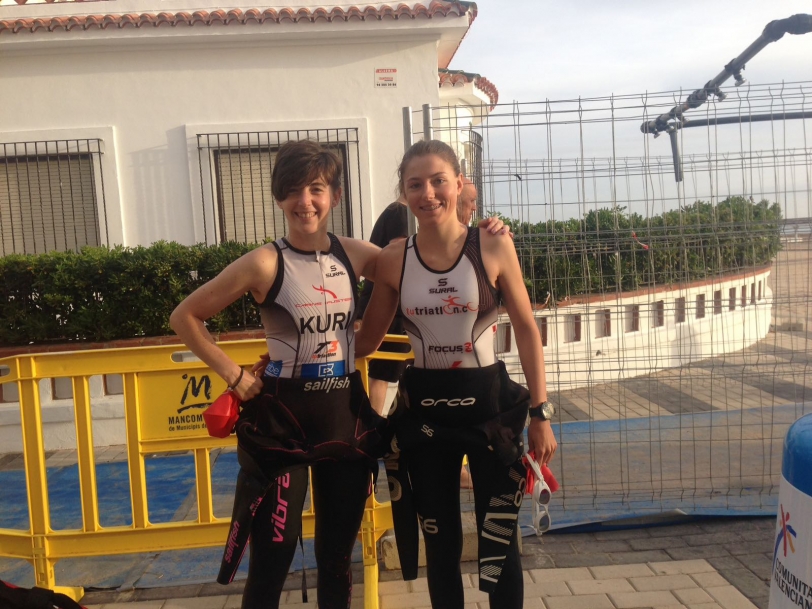 Doblete femenino en el V International Triatlón en Oliva Capità de la Vangva