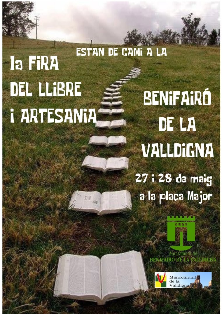 Primera feria del libro y artesanía este fin de semana en Benifairó