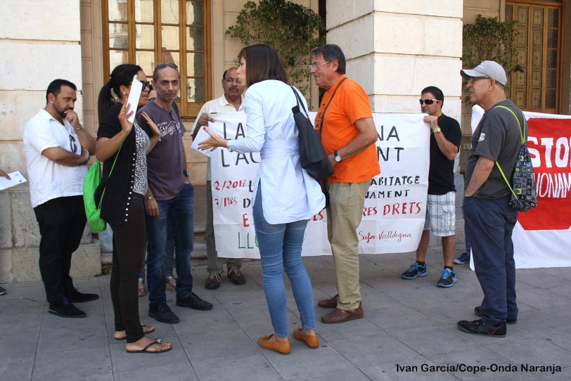 La Plataforma de Afectados por la Hipoteca molestos con la alcaldesa Morant