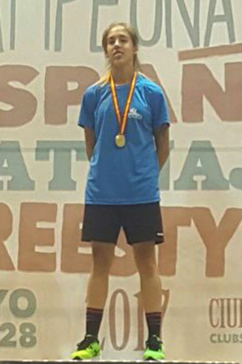 La gandiense, Judith Montalban, Campeona de España en salto de altura
