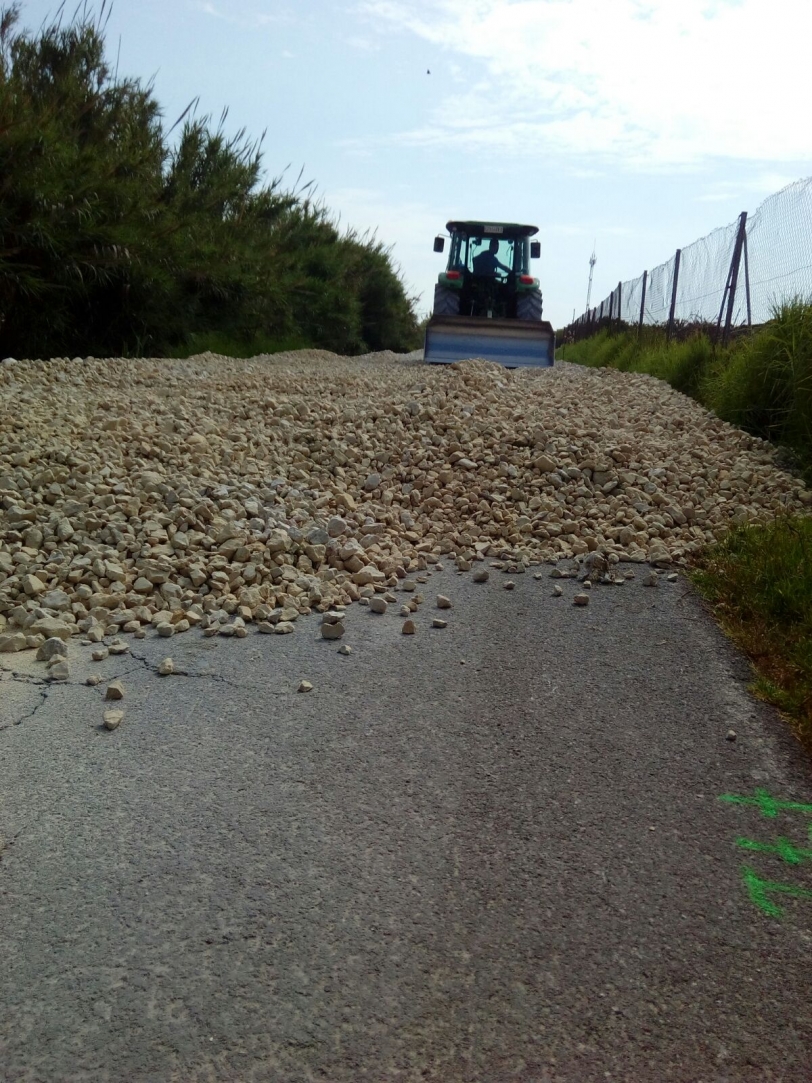 Xeraco reasfalta el Caminás con una inversión de 38.500 euros