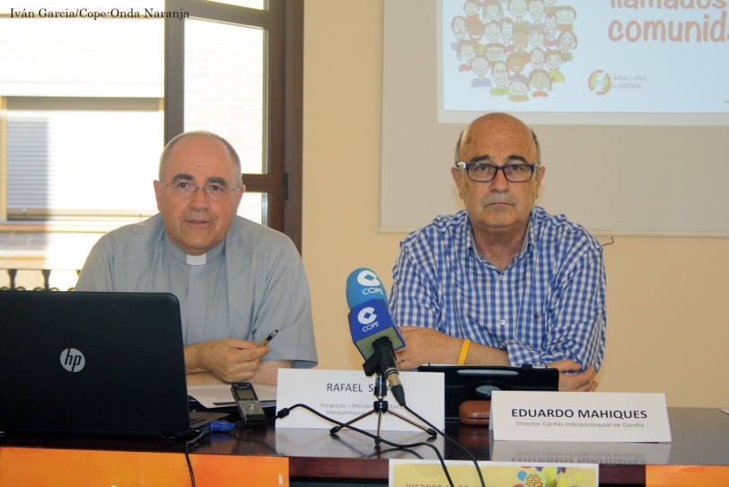 Cáritas Interparroquial de Gandia presenta su actividad durante el año 2016