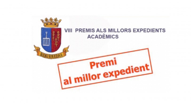 Benirredrà abre el plazo para el VIII Concurso al Mejor Expediente Académico