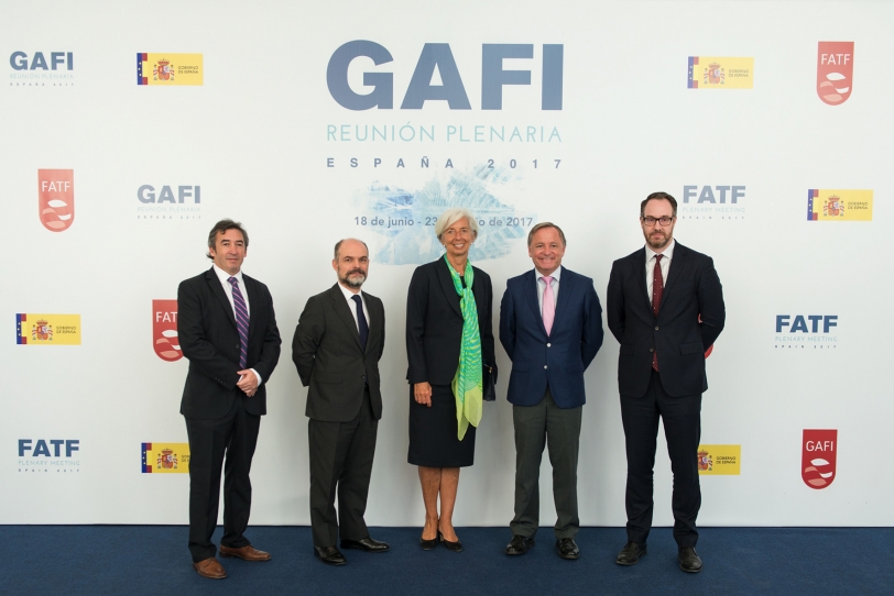 Moragues y Lagarde contra el blanqueo de capitales en el GAFI