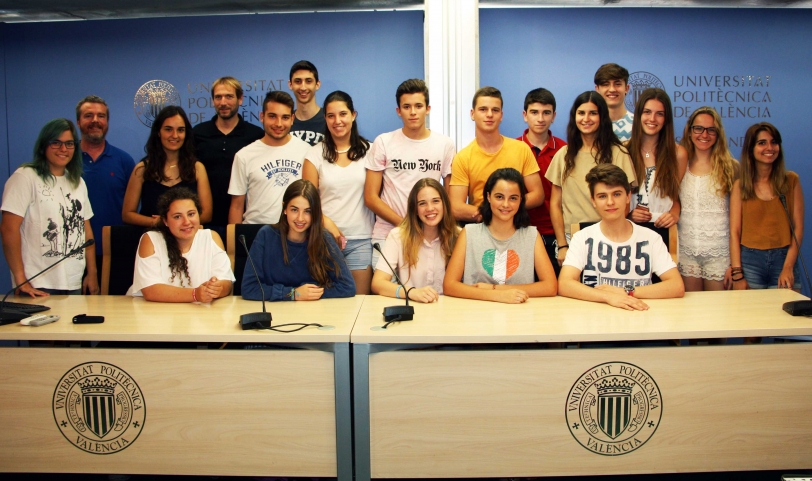 17 estudiantes disfrutan de Campus Praktikum UPV 2017 en el campus de Gandia