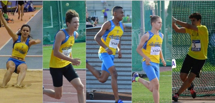Cinco atletas del Safor Delikia participan en el nacional cadete
