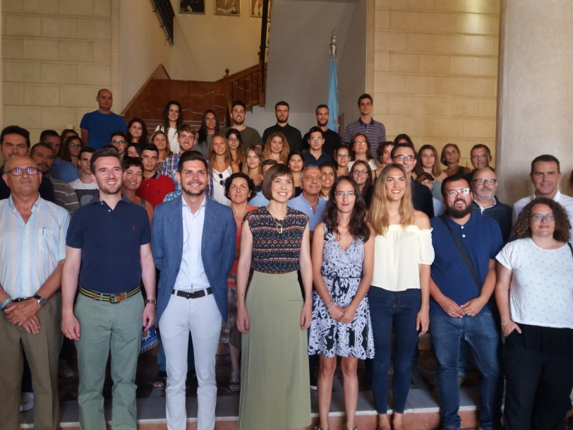 El Ayuntamiento da la bienvenida a los estudiantes de La Dipu Te Beca