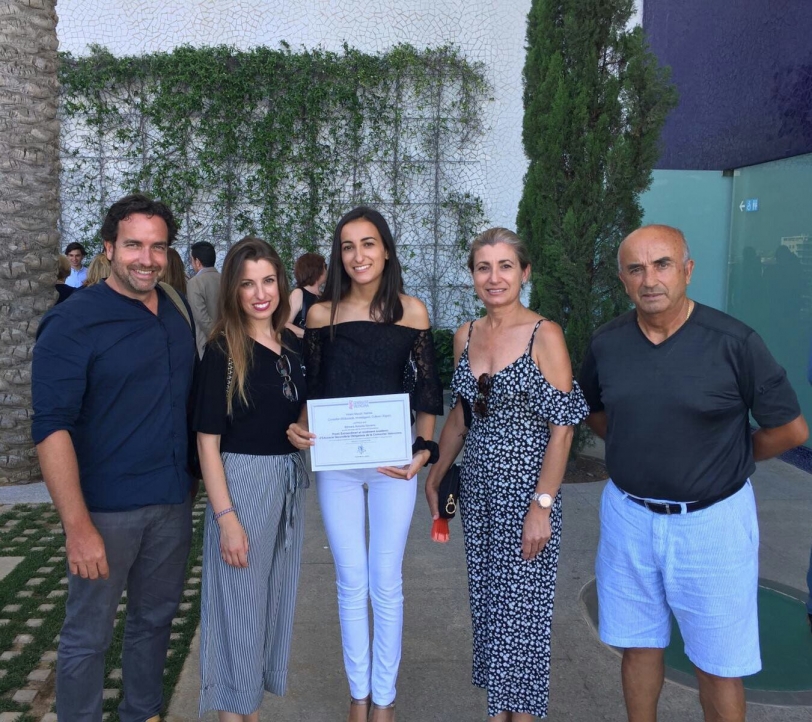 Bárbara Amorós Navarro, premio extraordinario al rendimiento académico