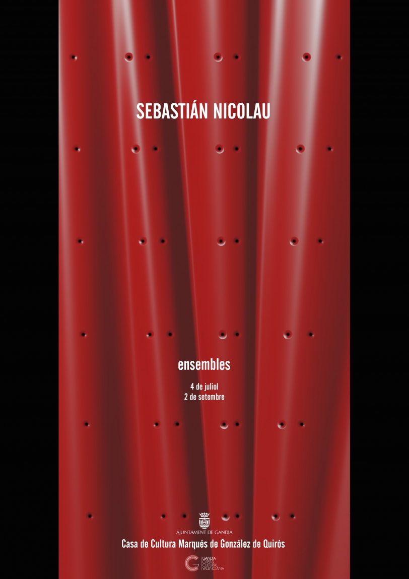 Ensembles, de Sebastián Nicolau, abierta en la Casa de Cultura de Gandia