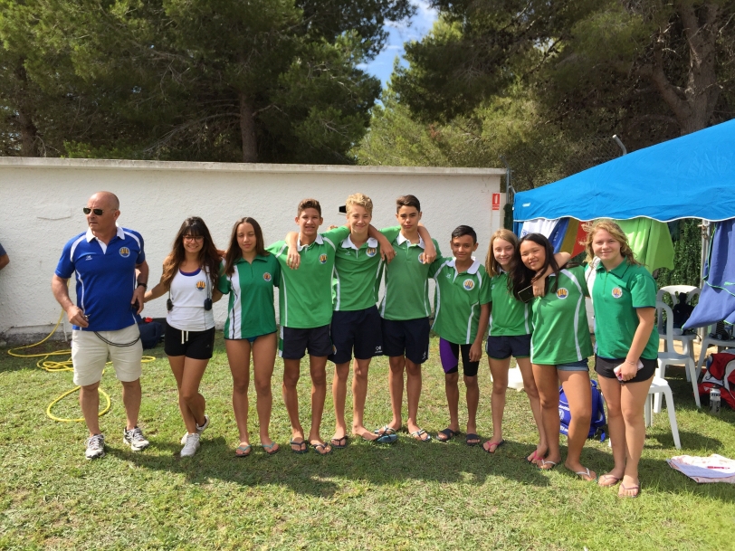 Medalla de plata en 200 mariposa para el equipo de Natació i Esports Gandia