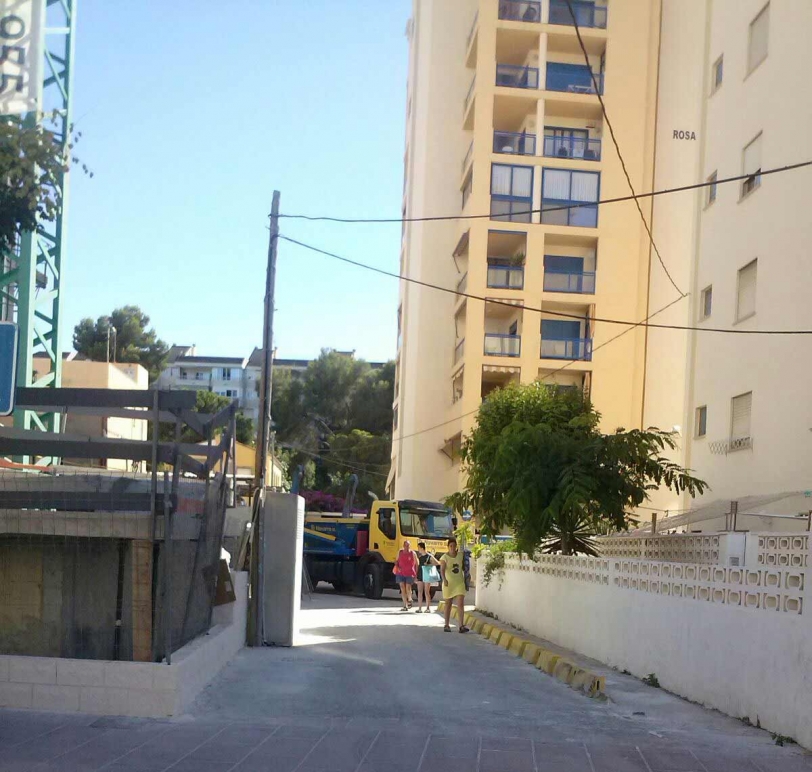 Gandia sanciona a la empresa que está realizando obras en la playa