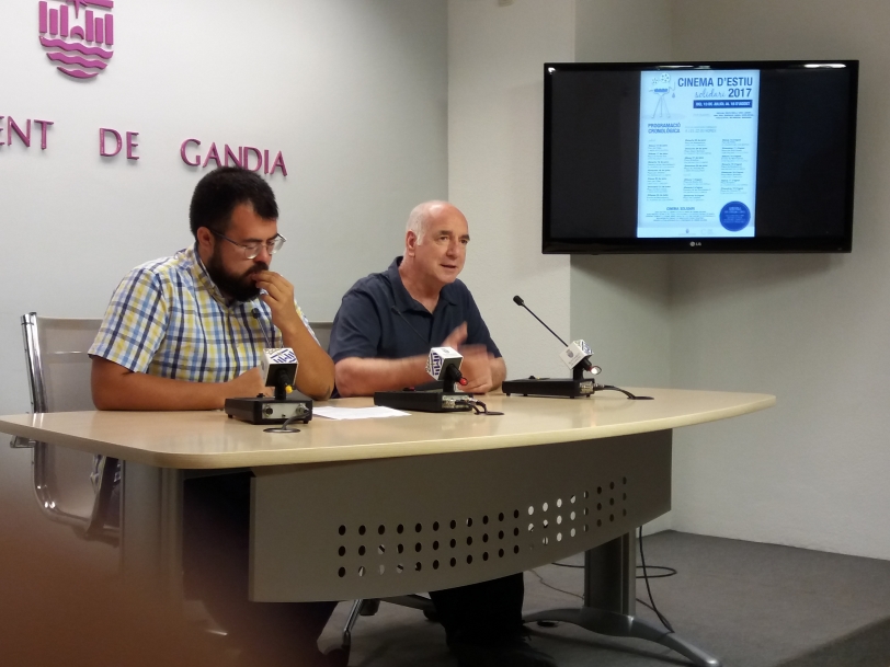 Presentado el cartel de la nueva edición del Cinema d´estiu Solidari