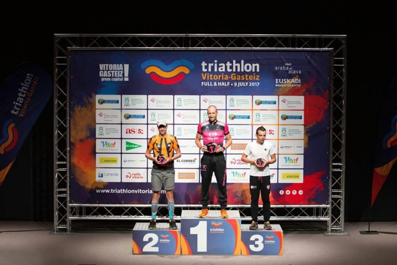 Vicente Palonés se alza con el 3º puesto en el Triathlon de Vitoria-Gasteiz