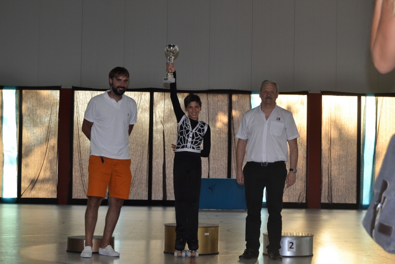 Marc Estruch campeón de la Comunidad Valenciana de patinaje artístico