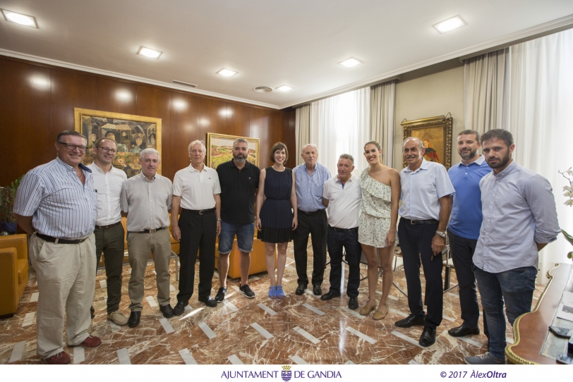 CF Gandia y Base Gandia acuerdan un pacto para fomentar el deporte en Gandia