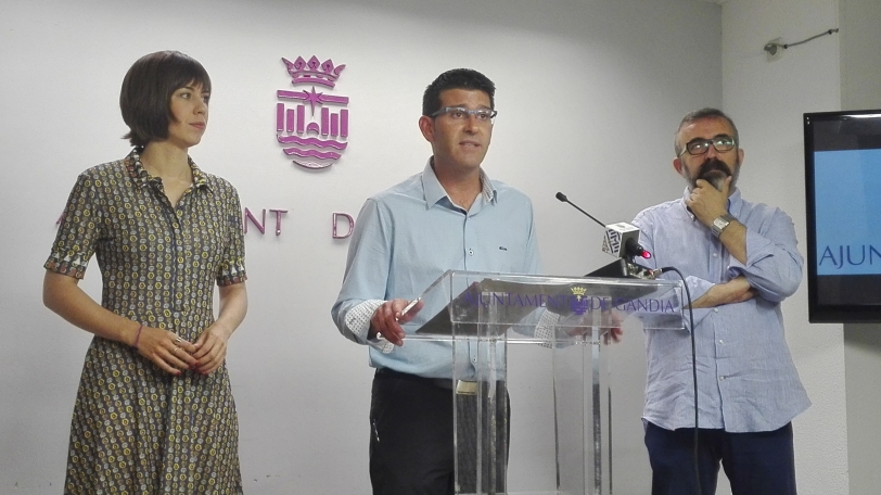El presidente de la Diputación trae buenas noticias a la ciudad de Gandia