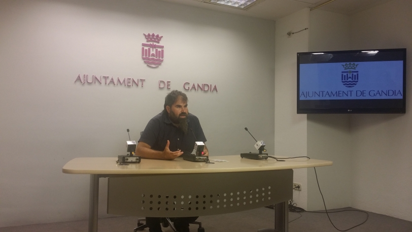 Xavi Ródenas presenta el programa El Jardinet Botànic de Gandia
