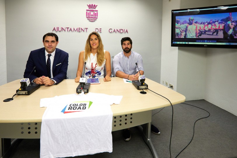 Gandia acogerá la tercera edición de la `Color Road´ el 26 de agosto