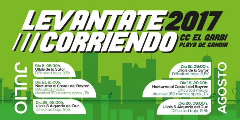 El Club de Correr el Garbí continúa con las actividades deportivas en Gandia