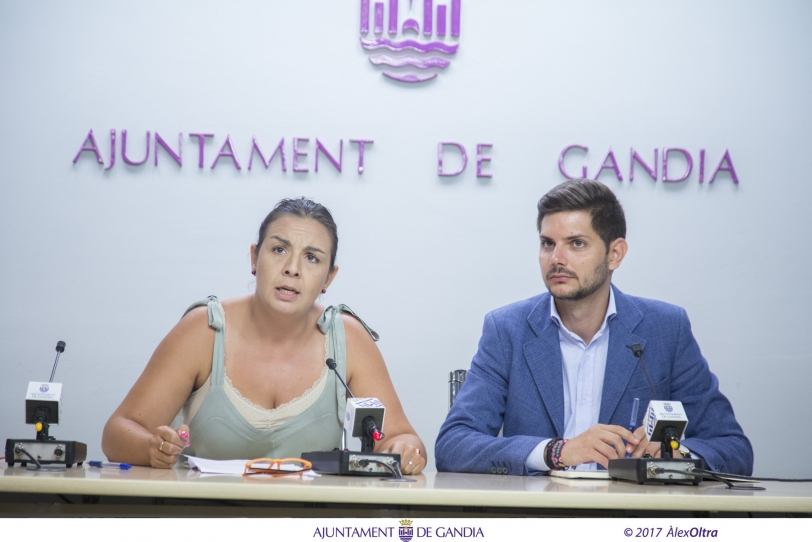 Lorena Milvaques, al PP: ''No hay falta de seguridad en la playa de Gandia''