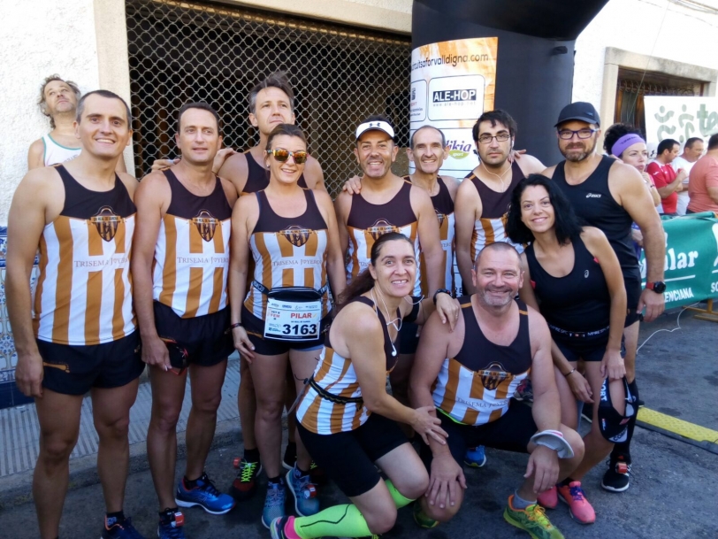 El GR Real de Gandia, presente en la Cursa de Barx con 13 deportistas