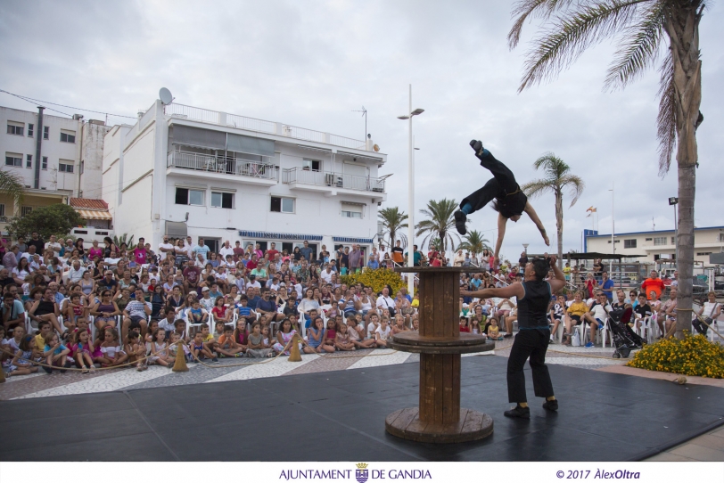 Equilibuá, de la compañía Maintomano, cierra el ciclo Port Art Gandia 2017