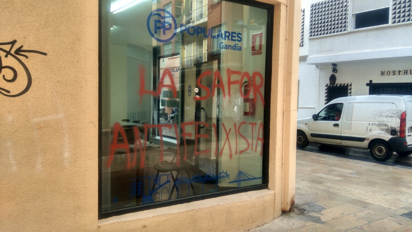 `Son aprendices de nazis´ declara el PP sobre Arran tras este último ataque