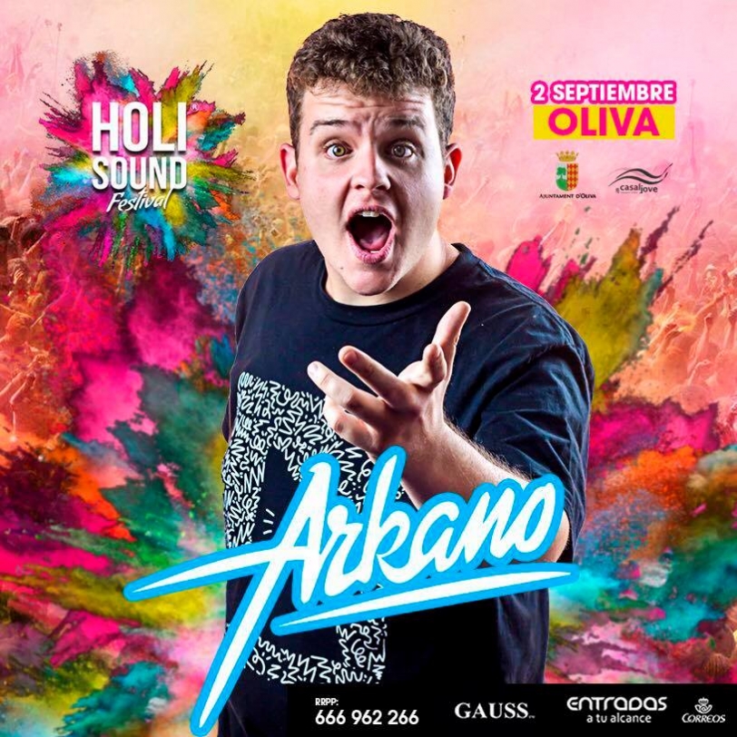 Oliva presenta para mañana la primera edición del festival Holi Fest