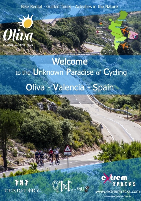 El mercado alemán se interesa por Oliva como destino ciclista y turista
