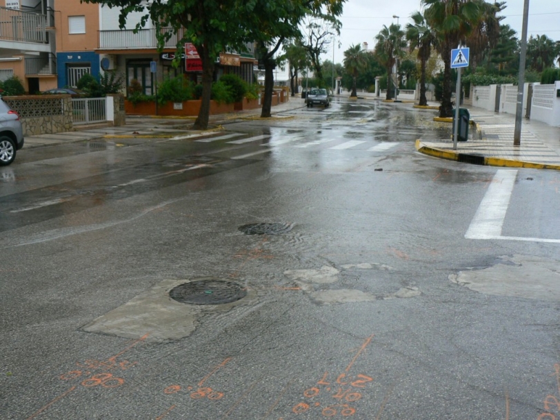 Este lunes se inician las obras del colector Via Ronda en Oliva