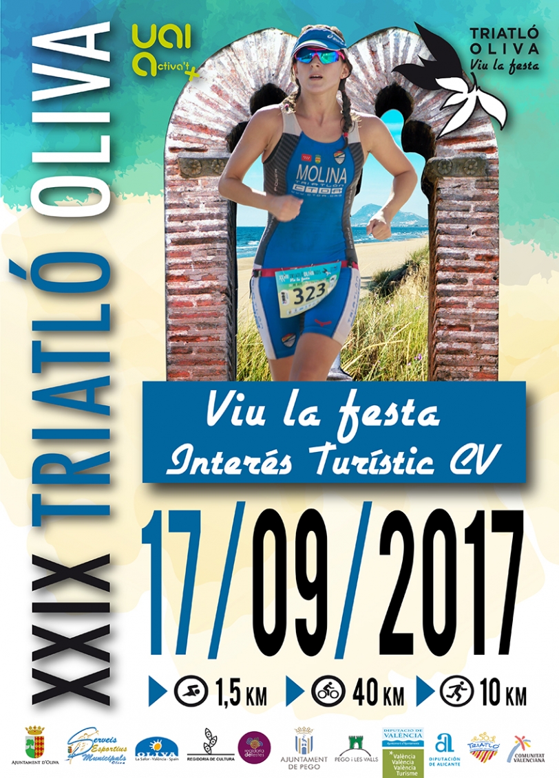 XXIX Triatlón Ciudad de Oliva este próximo domingo