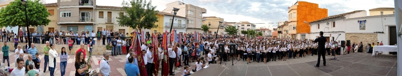 Xeresa acogió con éxito a las 17 bandas participantes en el II Encuentro