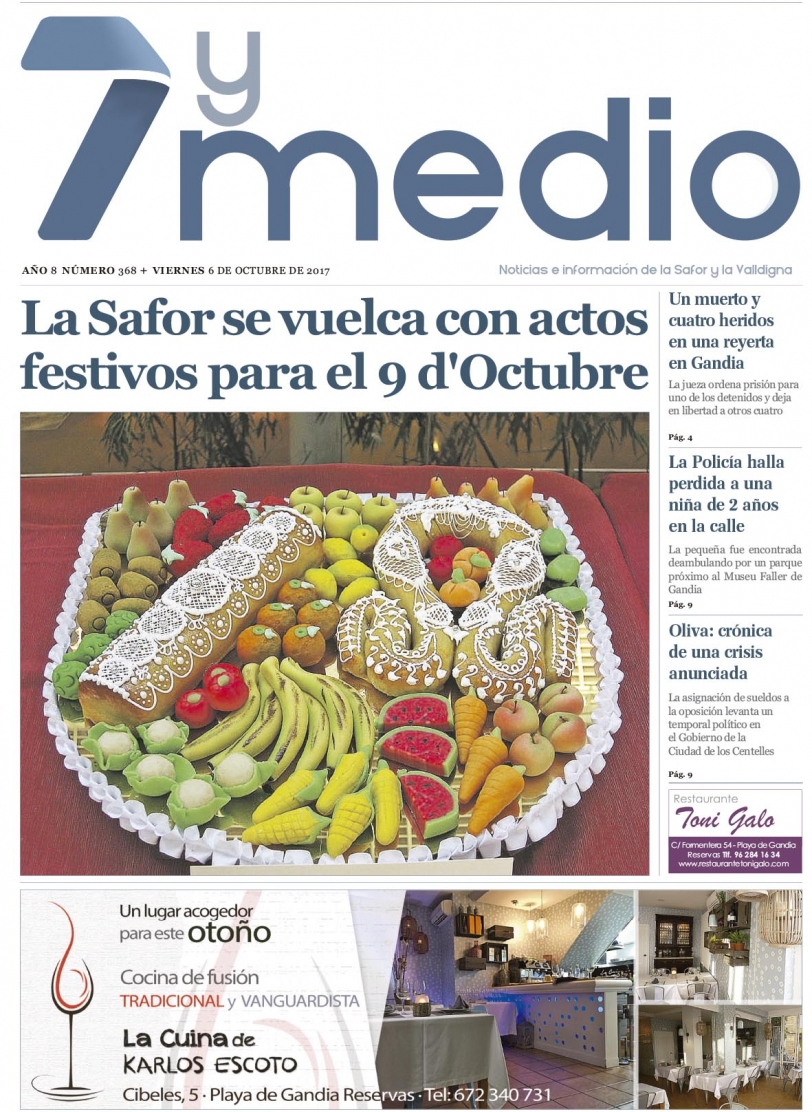 El único periódico gratuito de la Safor que se edita siempre, ya en la calle