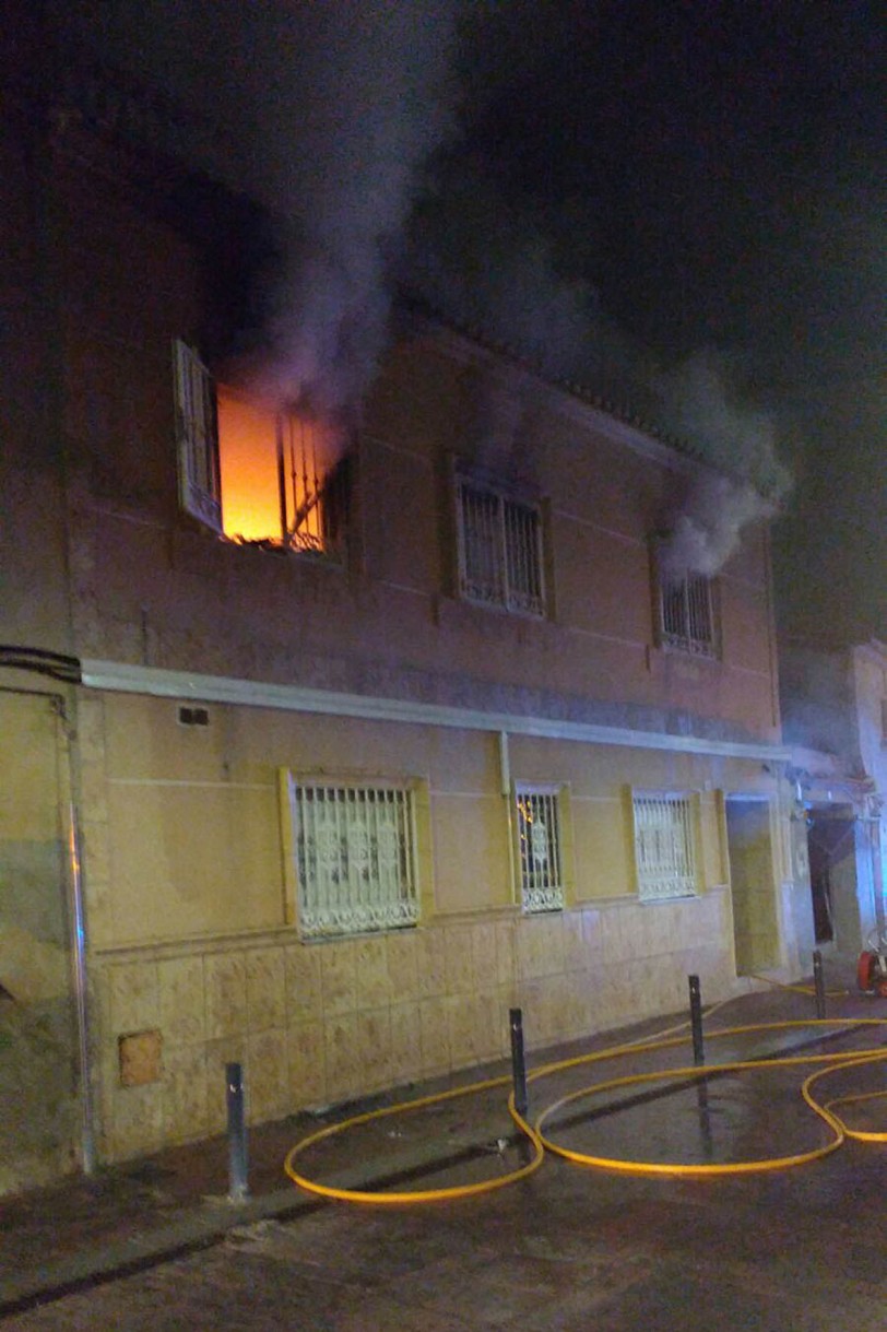 Se investiga si un incendio en Beniopa pueda ser un acto de venganza