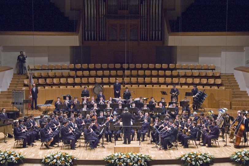 El Palau de la Música de València recibe a la banda sinfónica de Oliva