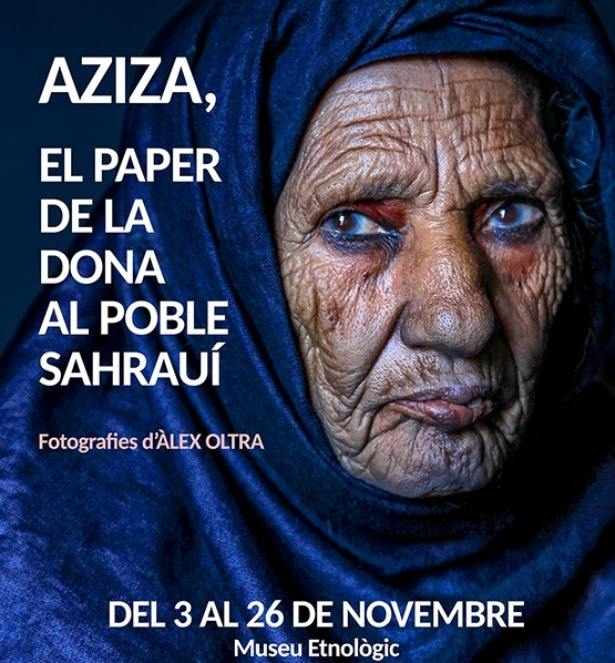 Las mujeres saharauis de Àlex Oltra en el Museu Etnològic de Oliva