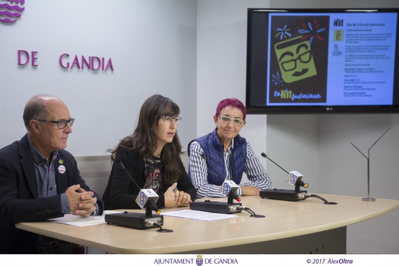 La XV Nit d'Escola Valenciana se celebrará este año en Gandia