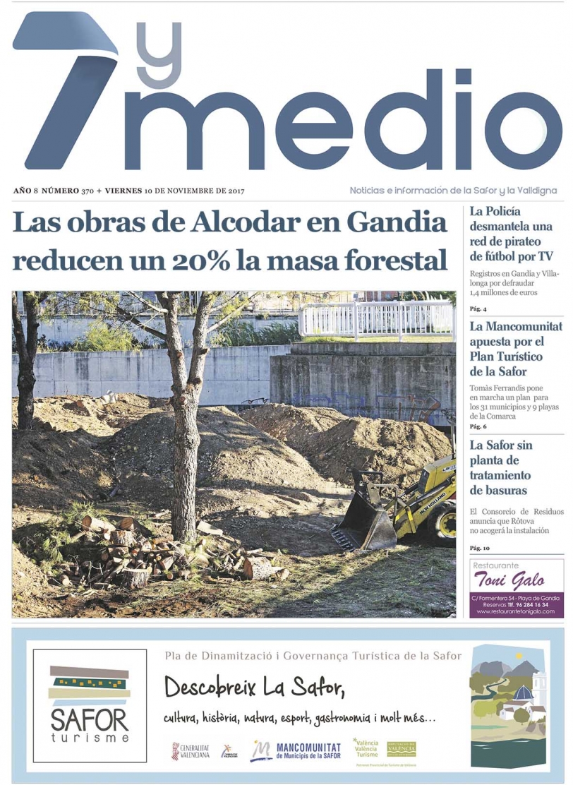 El periódico gratuito más leído en la Safor ya en sus puntos habituales